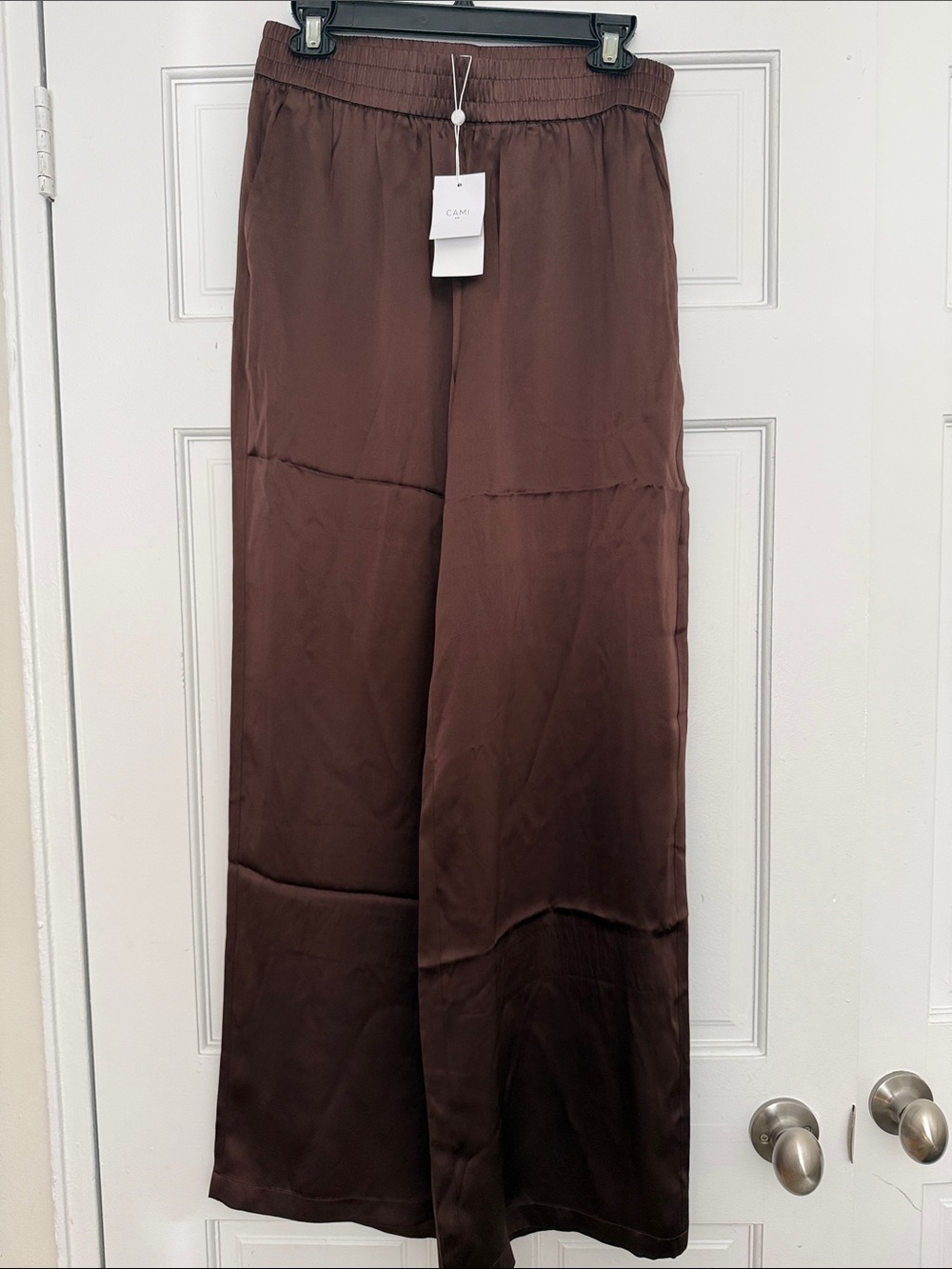 Cami NYC Chocolate Wide-Leg Pants